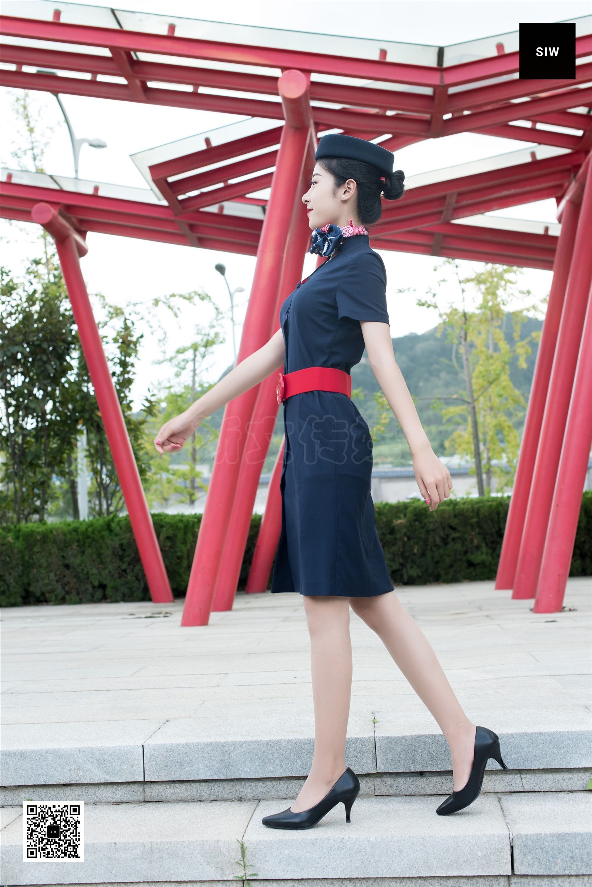 SIW斯文传媒 VOL.002 最美空乘PK-龙哥